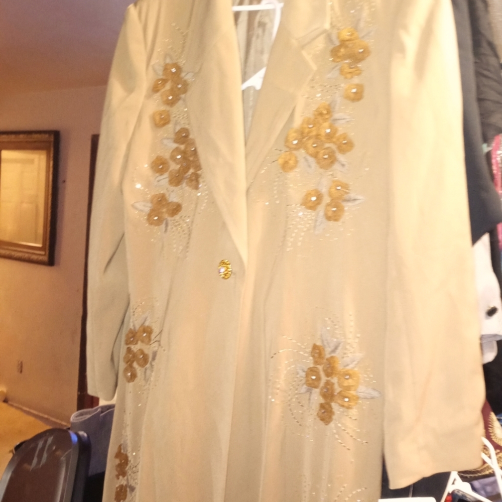 new aussie austine trench style  jacket & skirt set